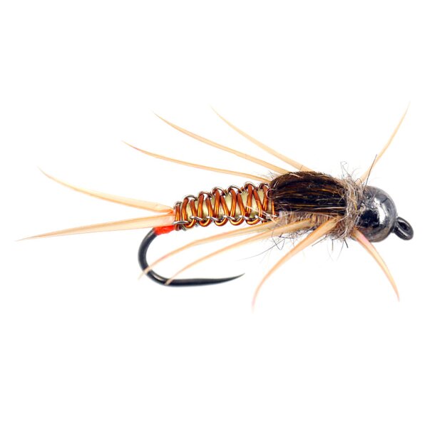 Copper Yellow Woven Stonefly Nymph TG BL